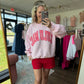 Pink Gingham LuLu Sweatshirt