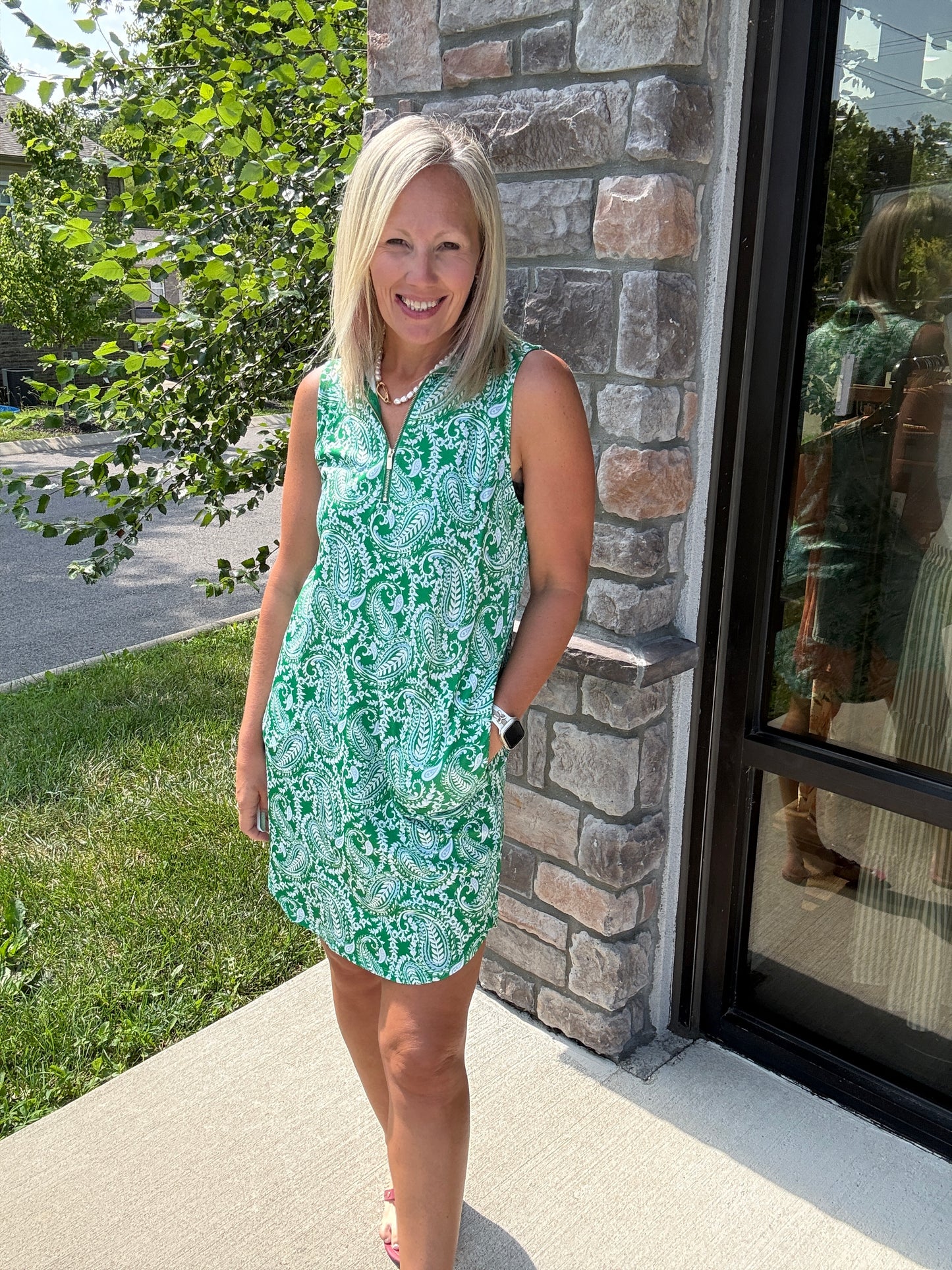 Match Point Zip Dress