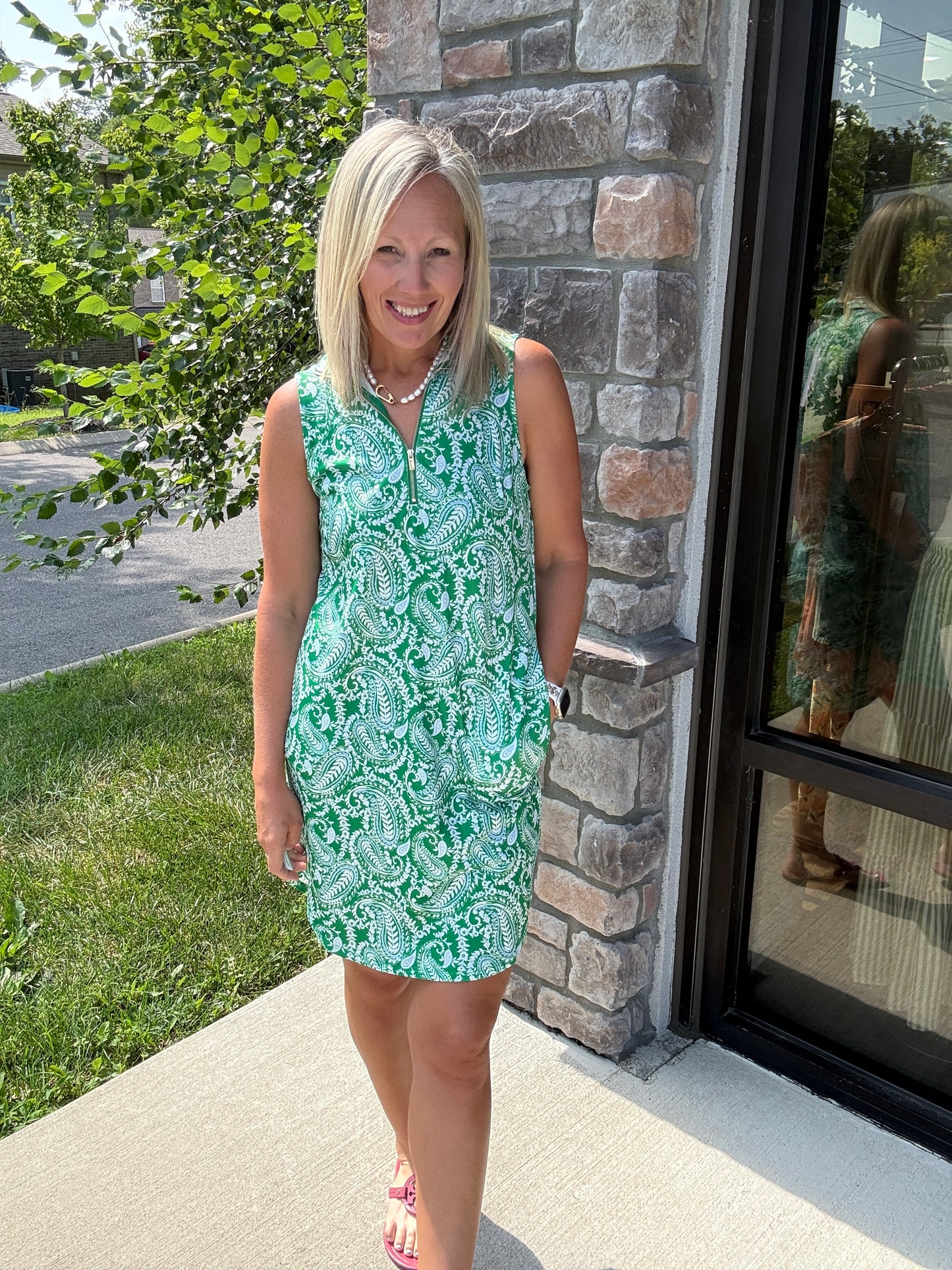 Match Point Zip Dress