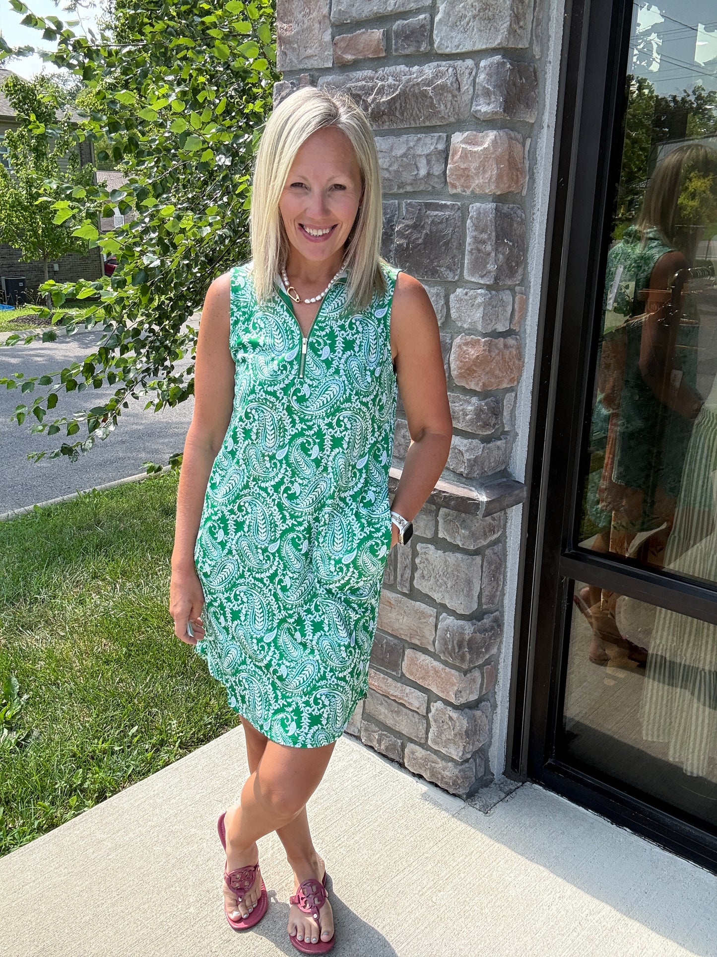 Match Point Zip Dress