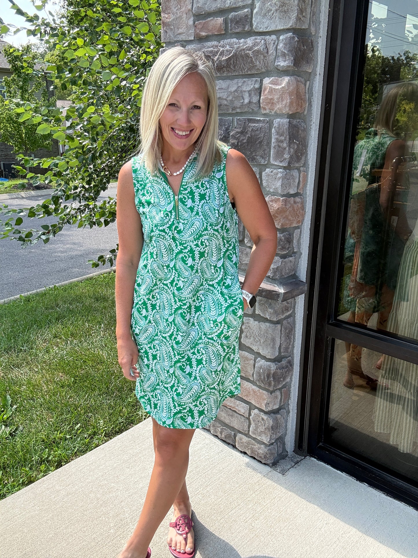 Match Point Zip Dress