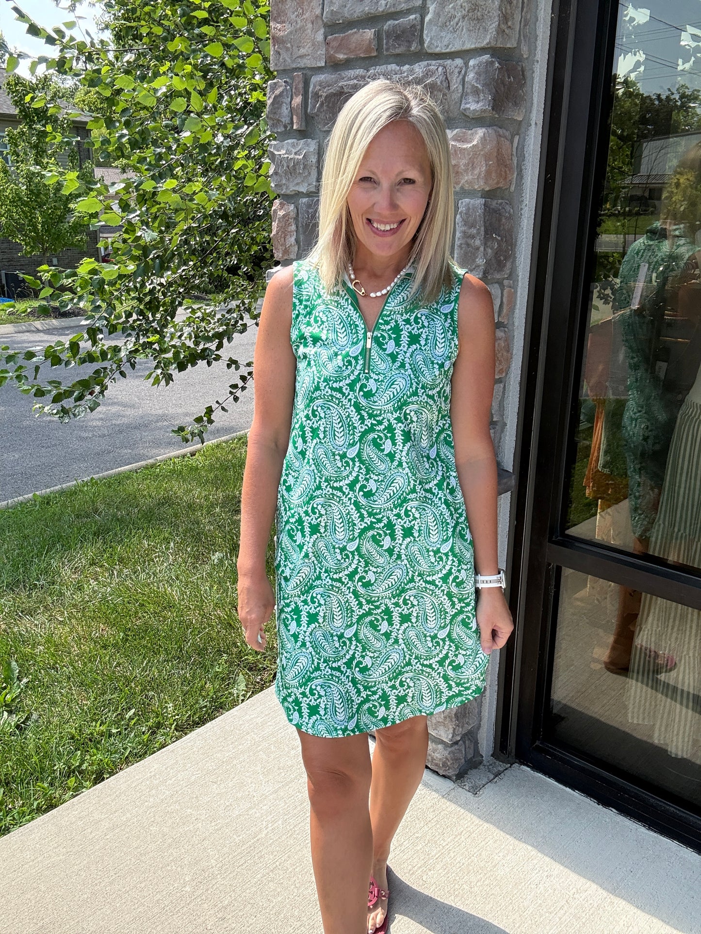 Match Point Zip Dress