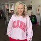 Pink Gingham LuLu Sweatshirt
