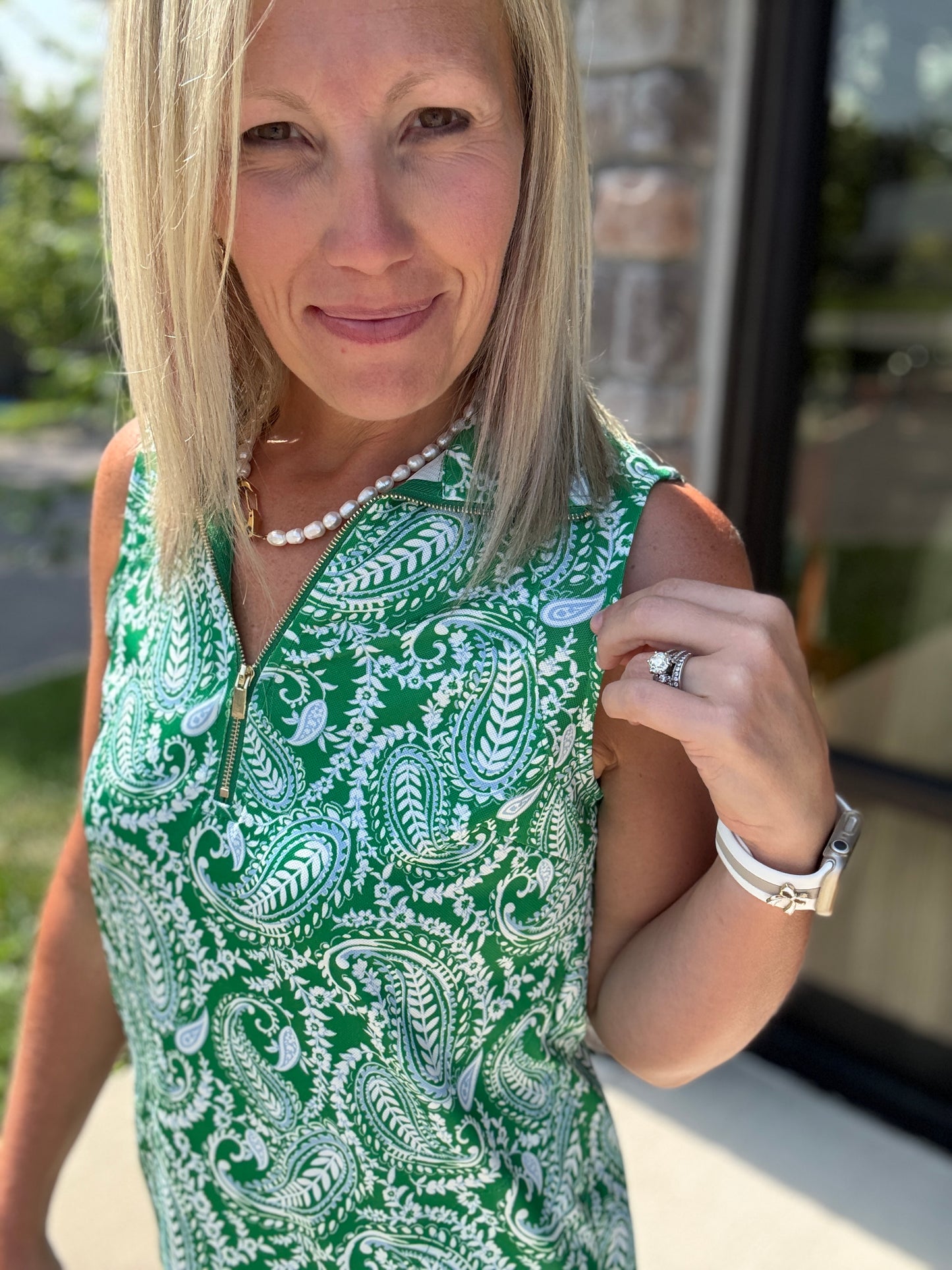 Match Point Zip Dress