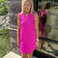 Magenta on the Go Dress