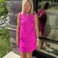 Magenta on the Go Dress