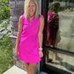 Magenta on the Go Dress