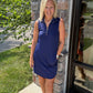 Navy on the Go Dress