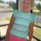 Whimsical Striped Sweater
