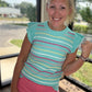 Whimsical Striped Sweater