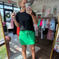 Kelly Green Skort