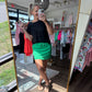 Kelly Green Skort