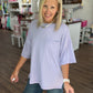 Lilac Boyfriend Tee