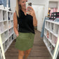 Olive Skort