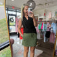 Olive Skort