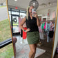 Olive Skort