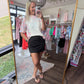 After Dark Black Skort