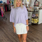 Lilac Boyfriend Tee