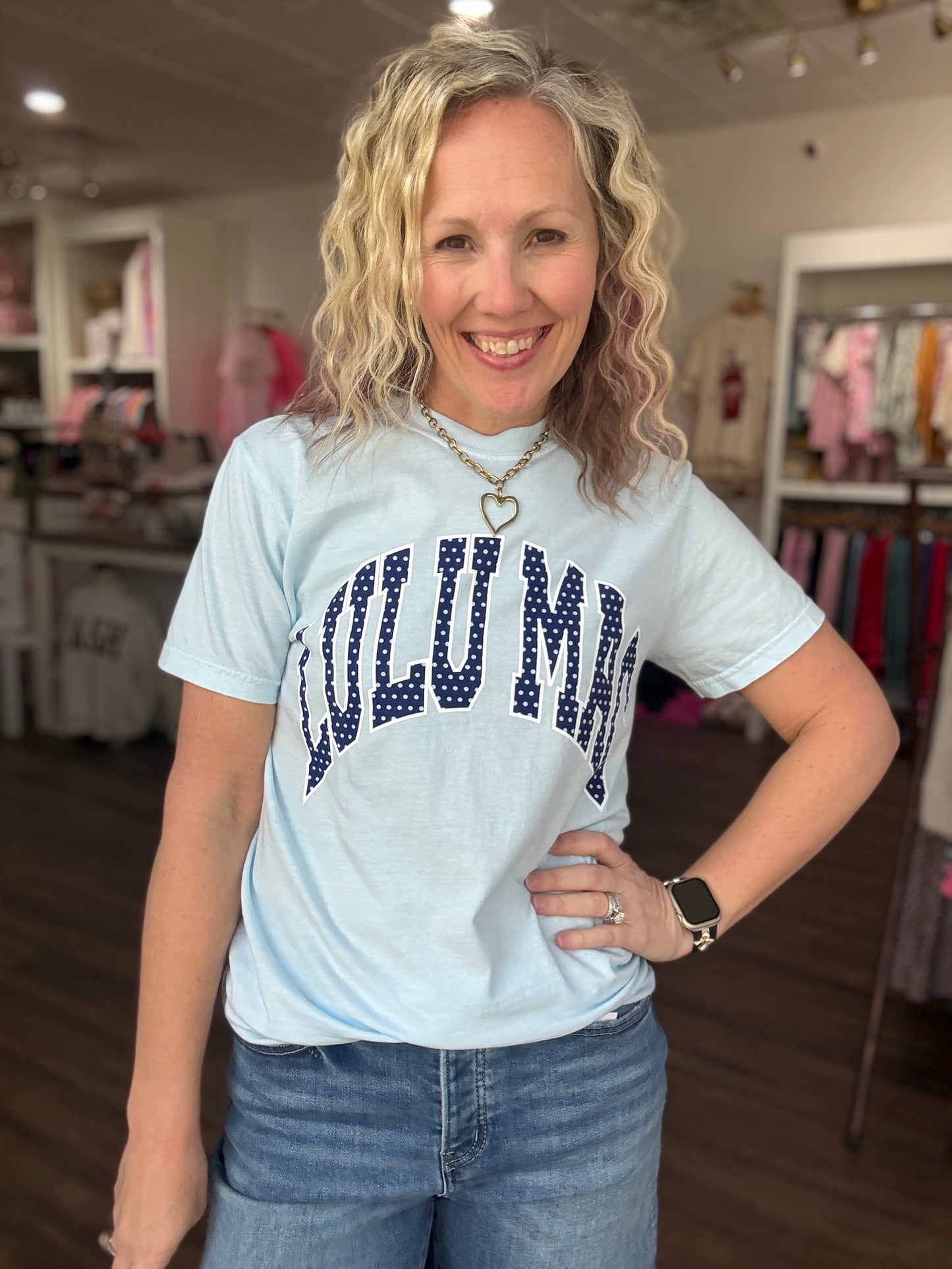 Blue Skies LuLu Tee