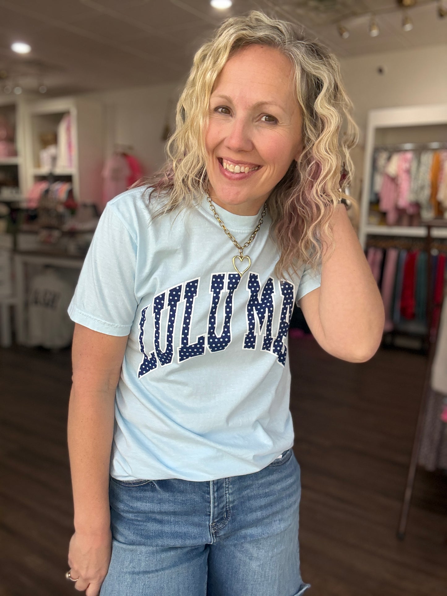 Blue Skies LuLu Tee