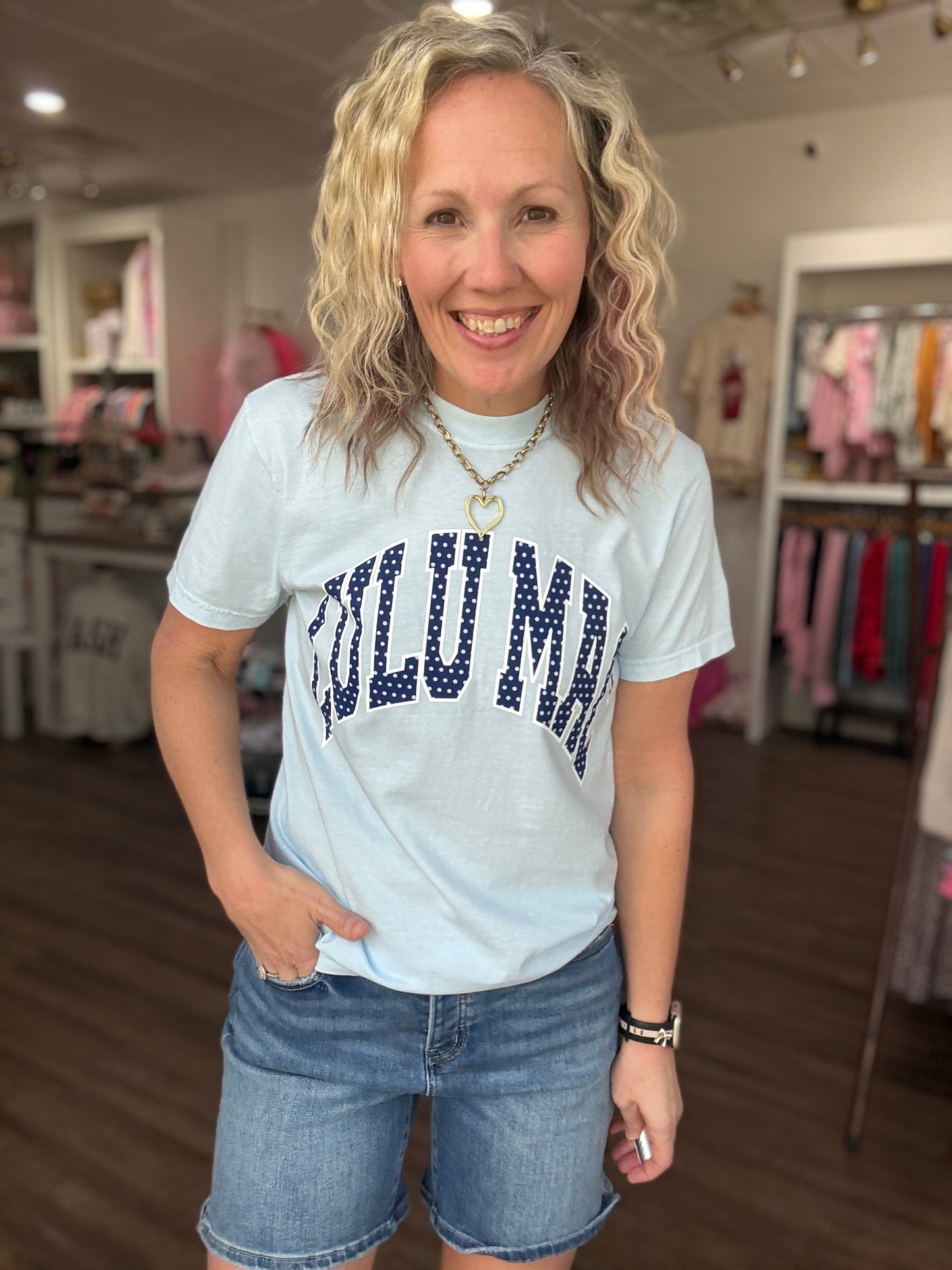 Blue Skies LuLu Tee