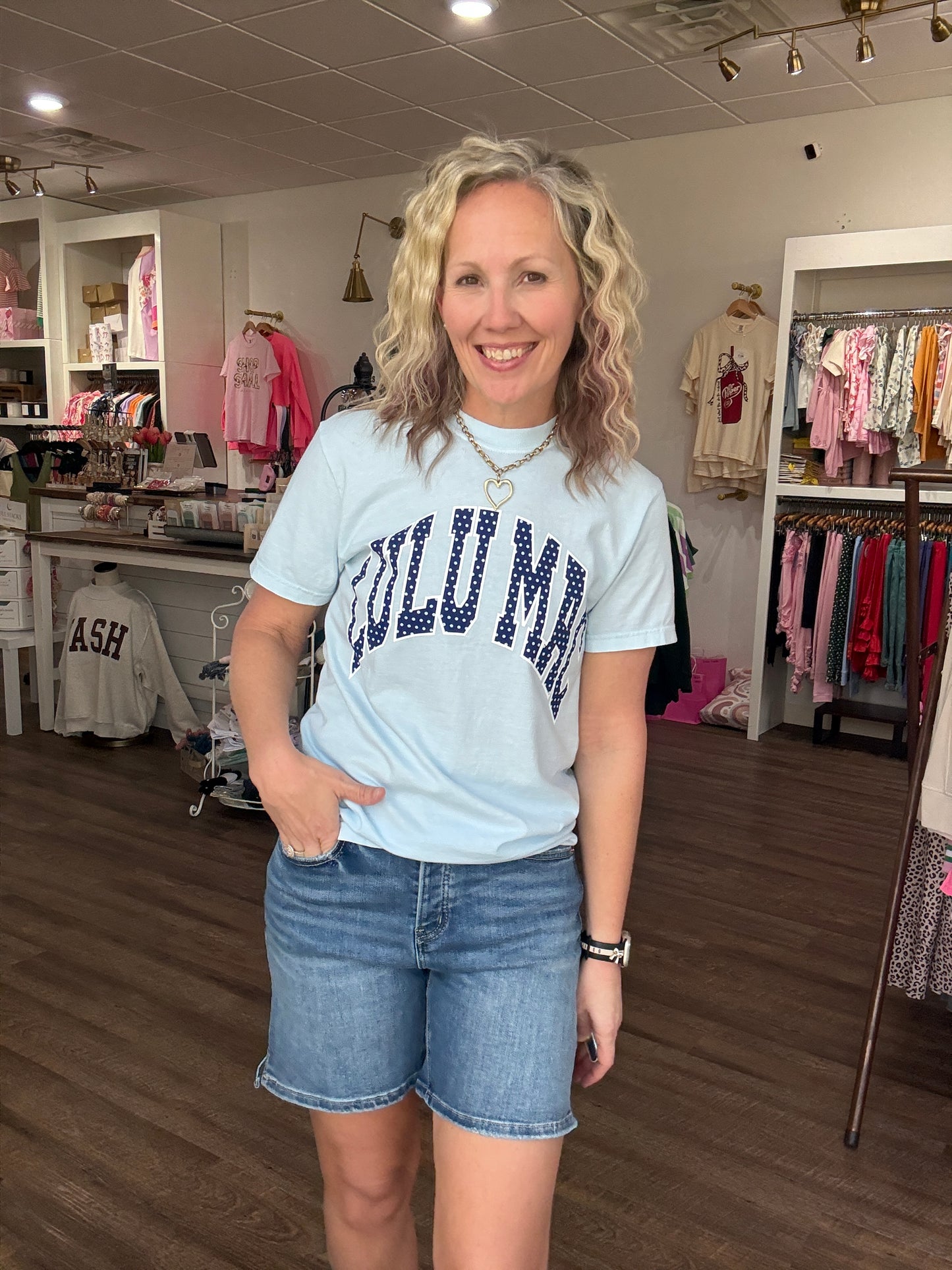 Blue Skies LuLu Tee