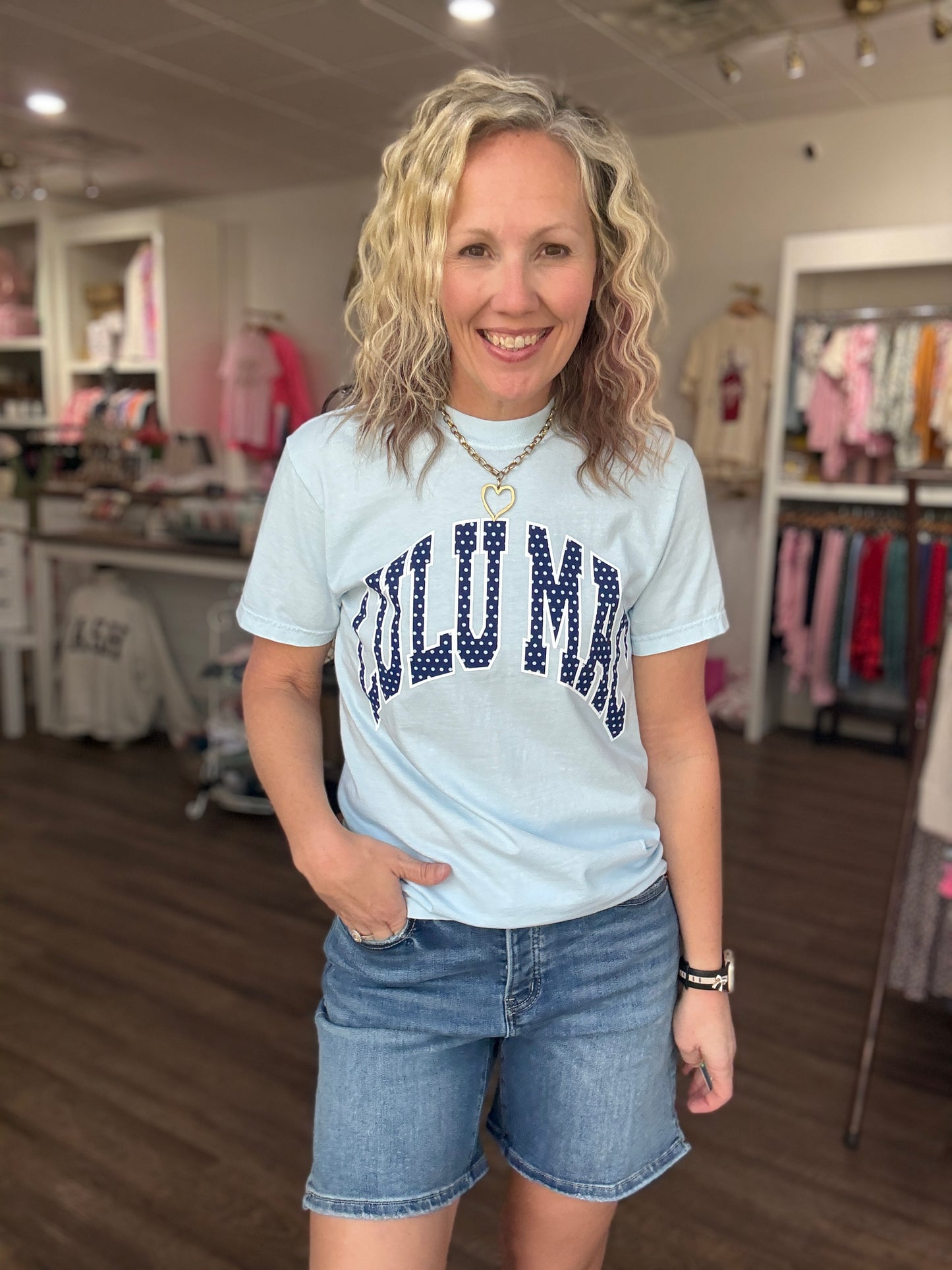 Blue Skies LuLu Tee