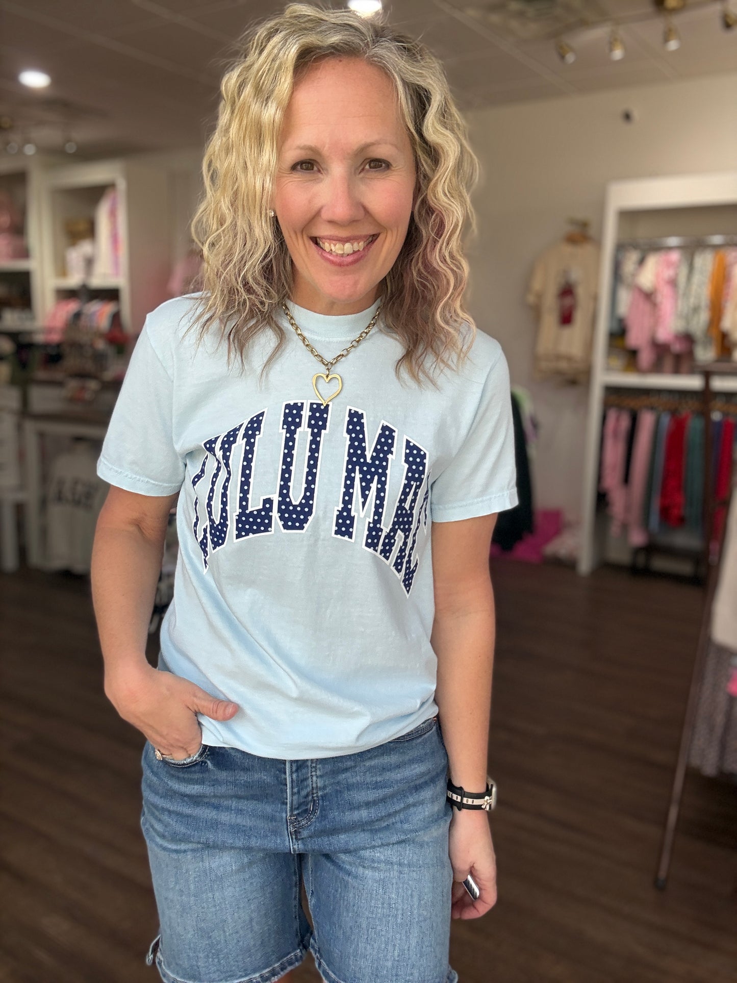 Blue Skies LuLu Tee