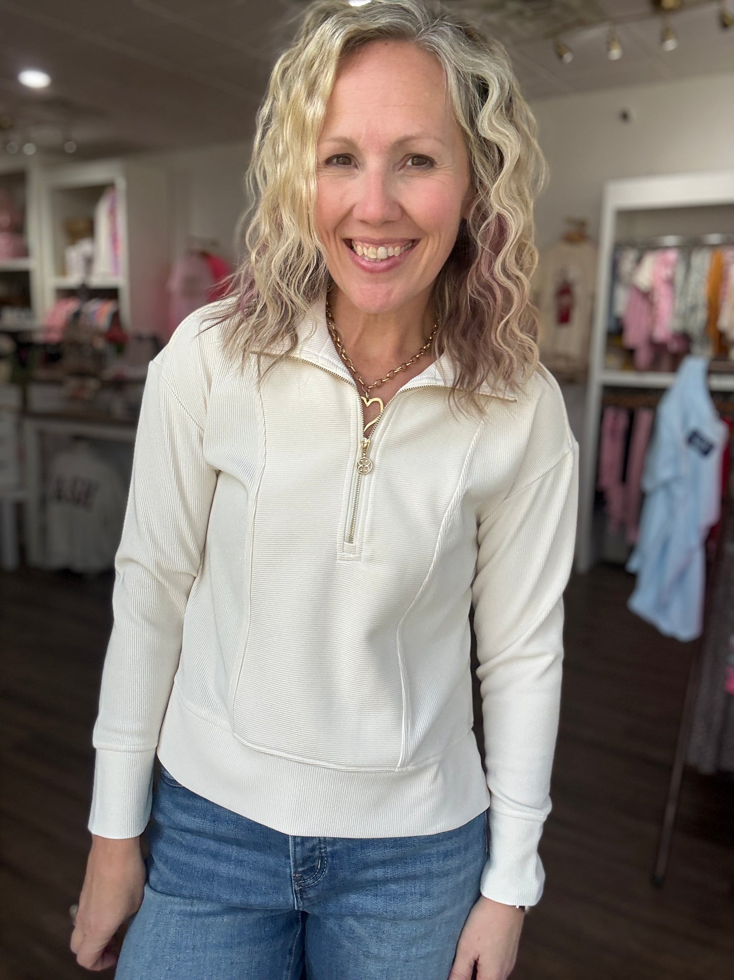Ophelia Top- Ivory
