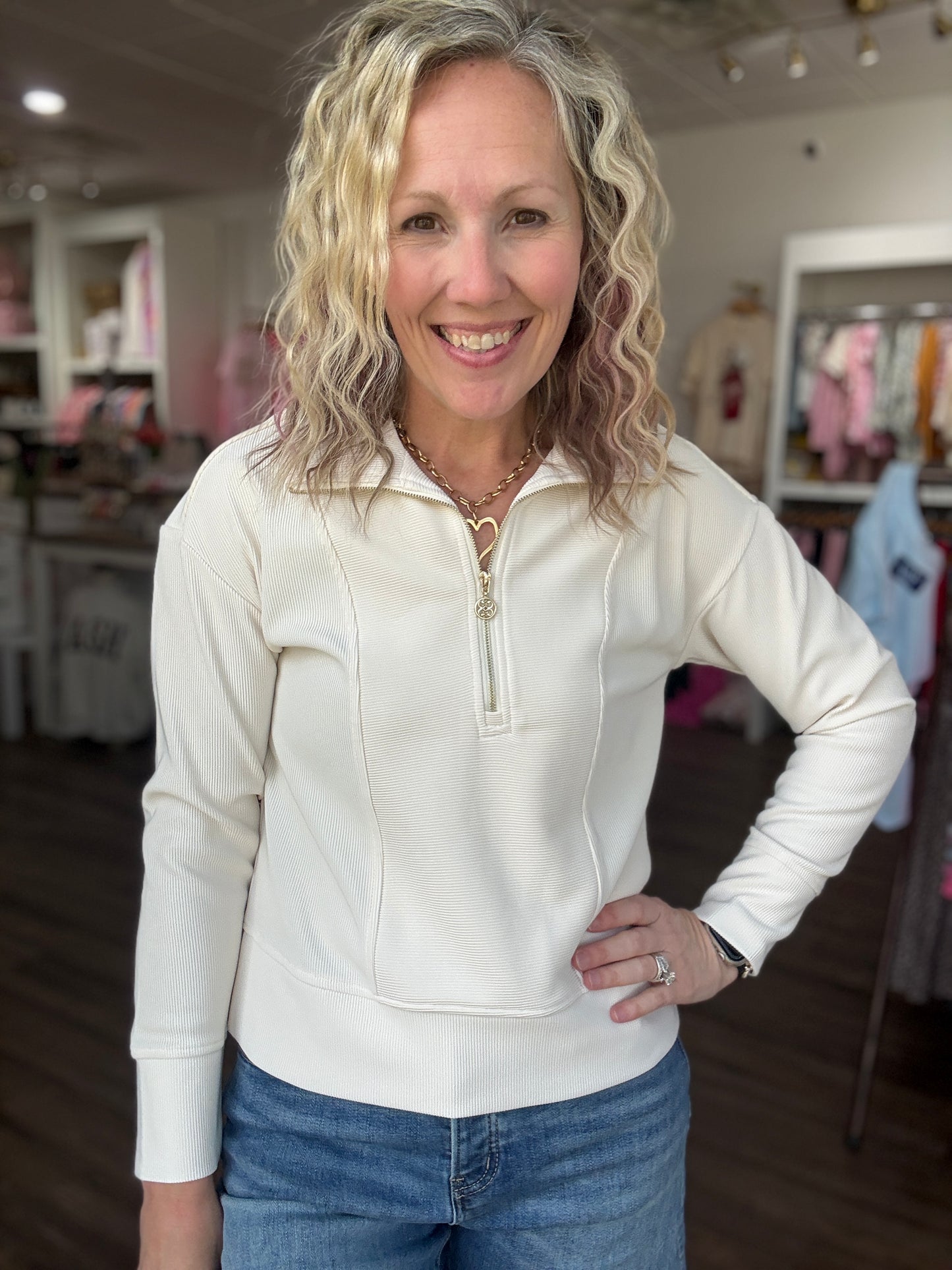 Ophelia Top- Ivory