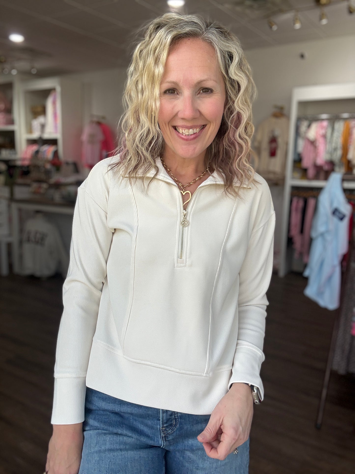 Ophelia Top- Ivory