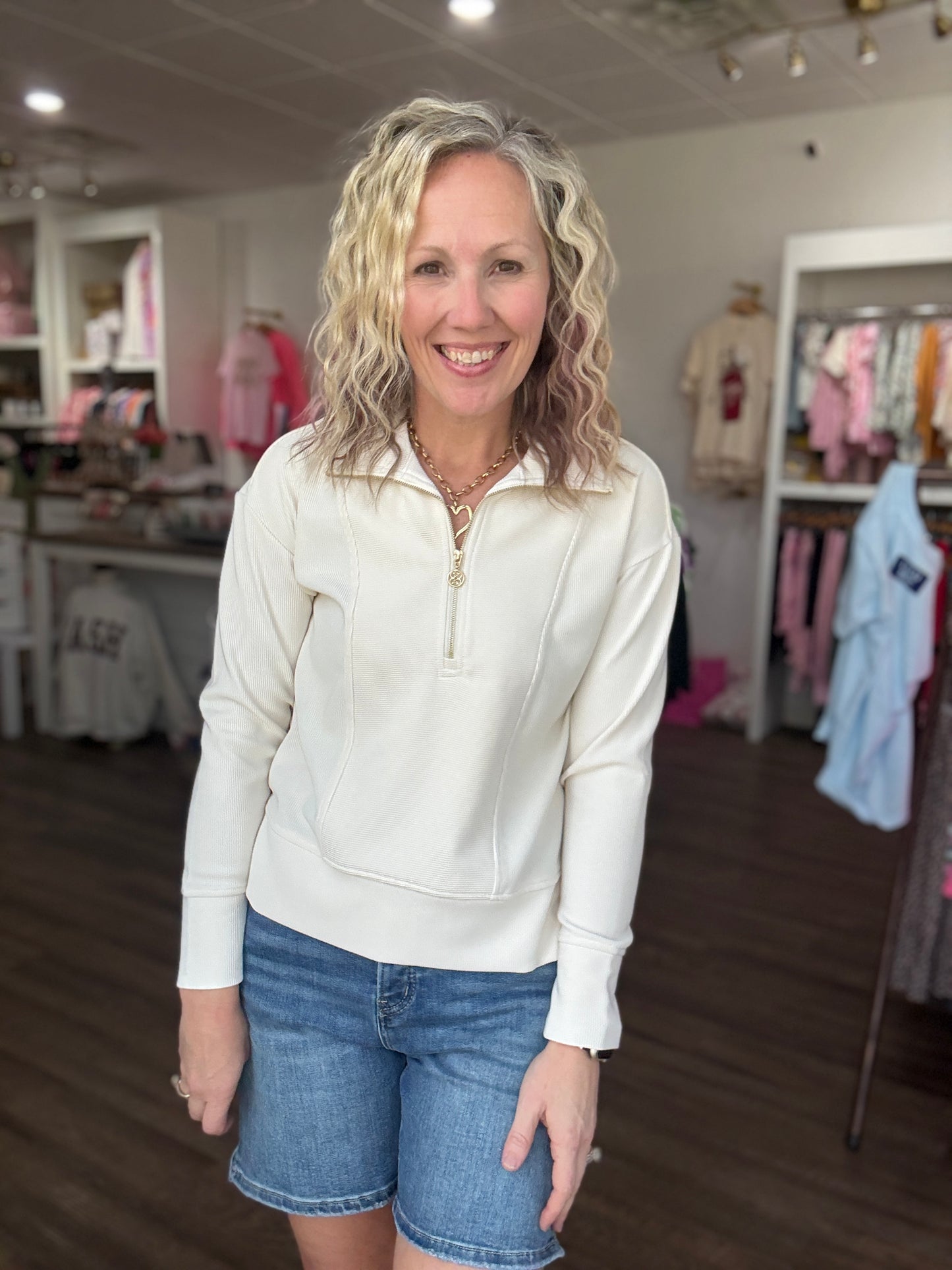 Ophelia Top- Ivory