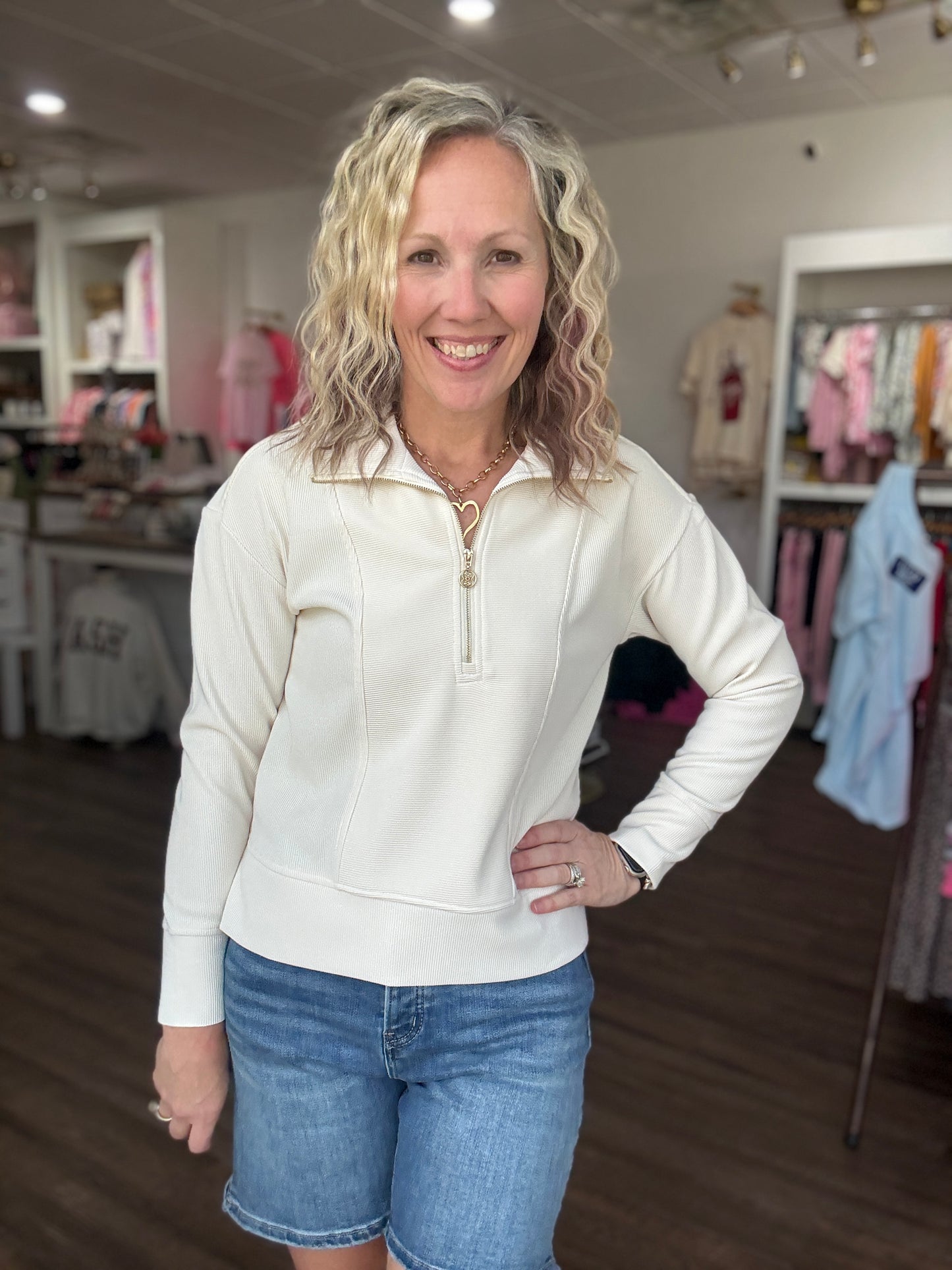 Ophelia Top- Ivory