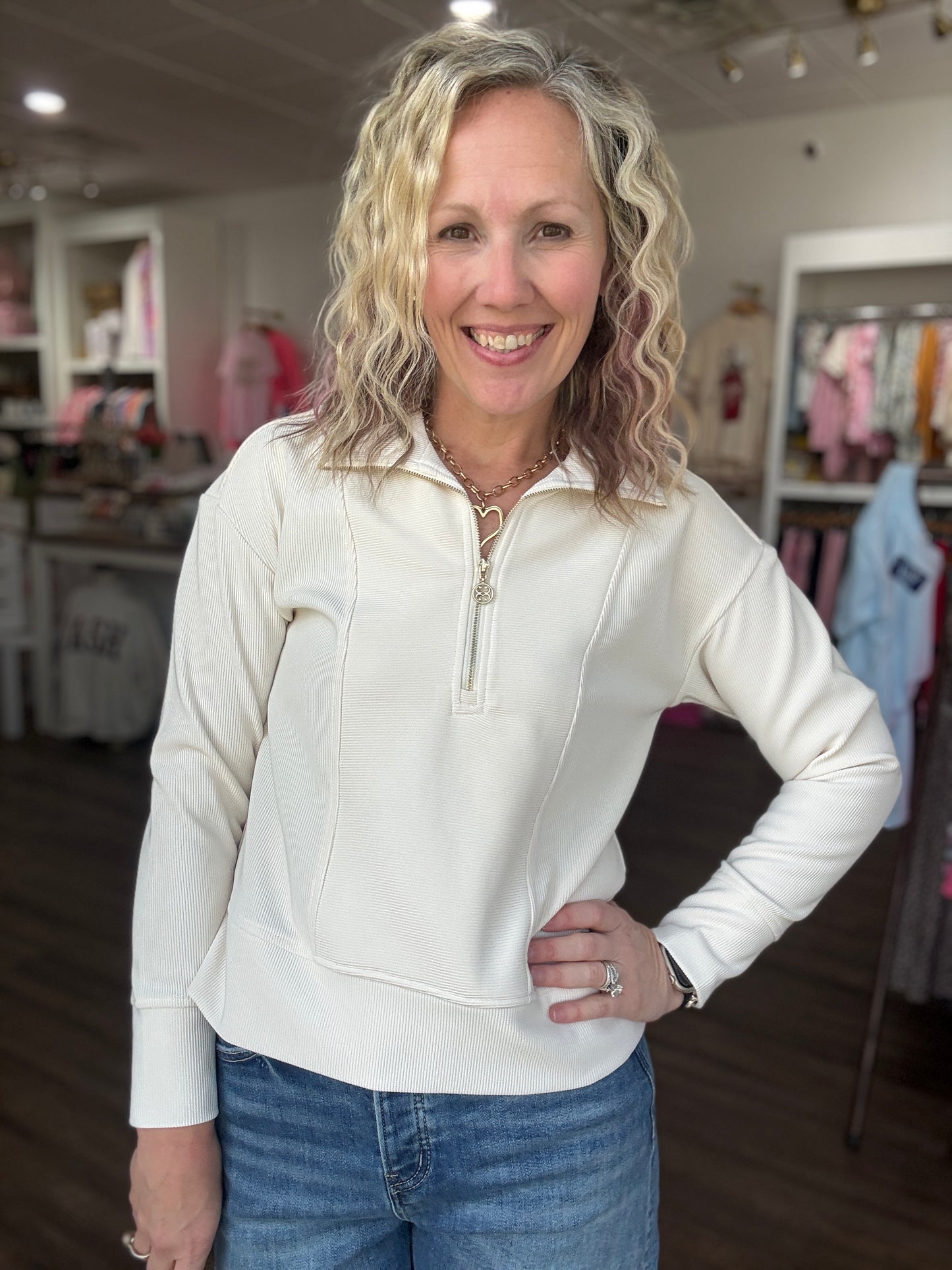 Ophelia Top- Ivory