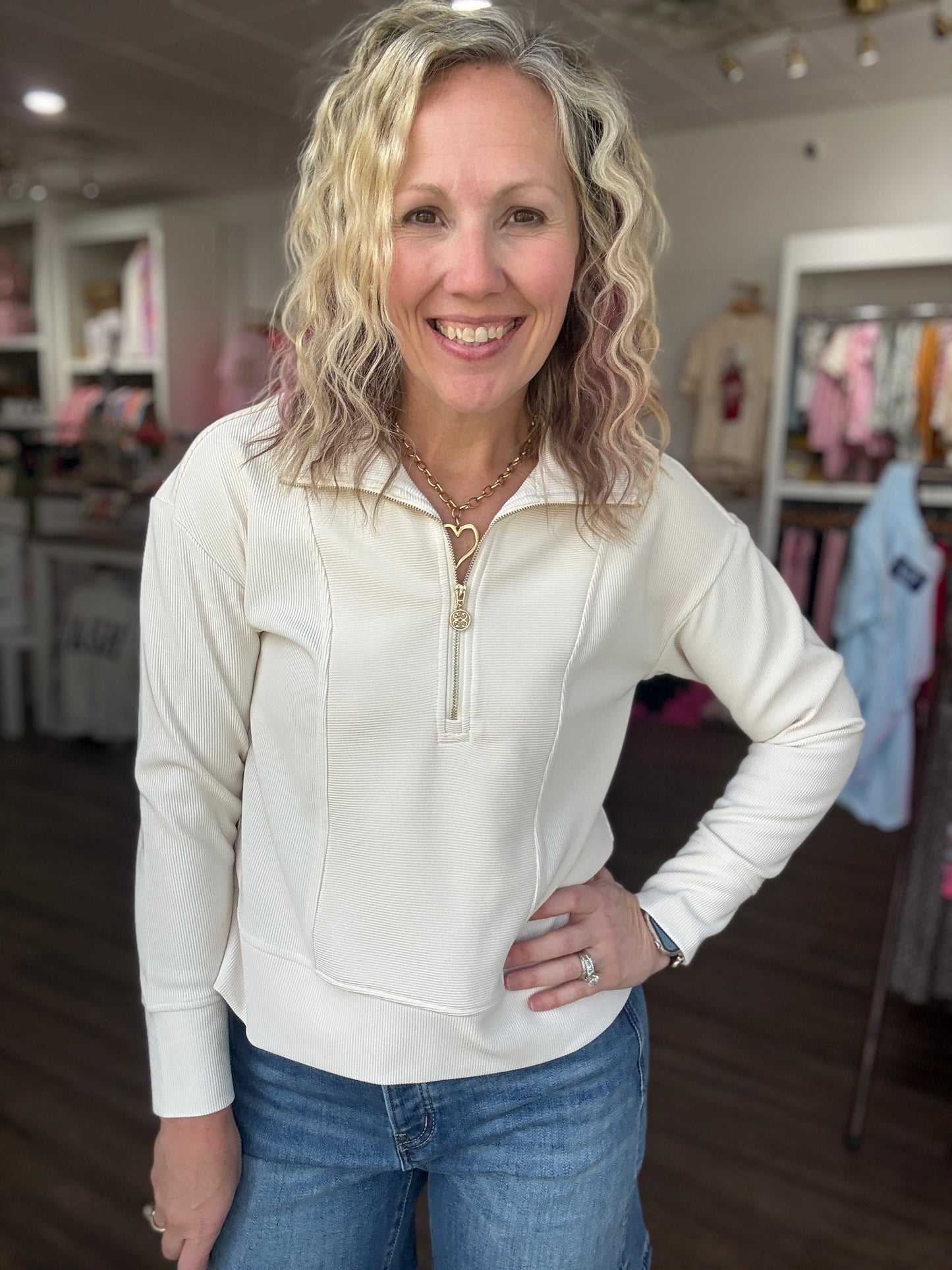Ophelia Top- Ivory