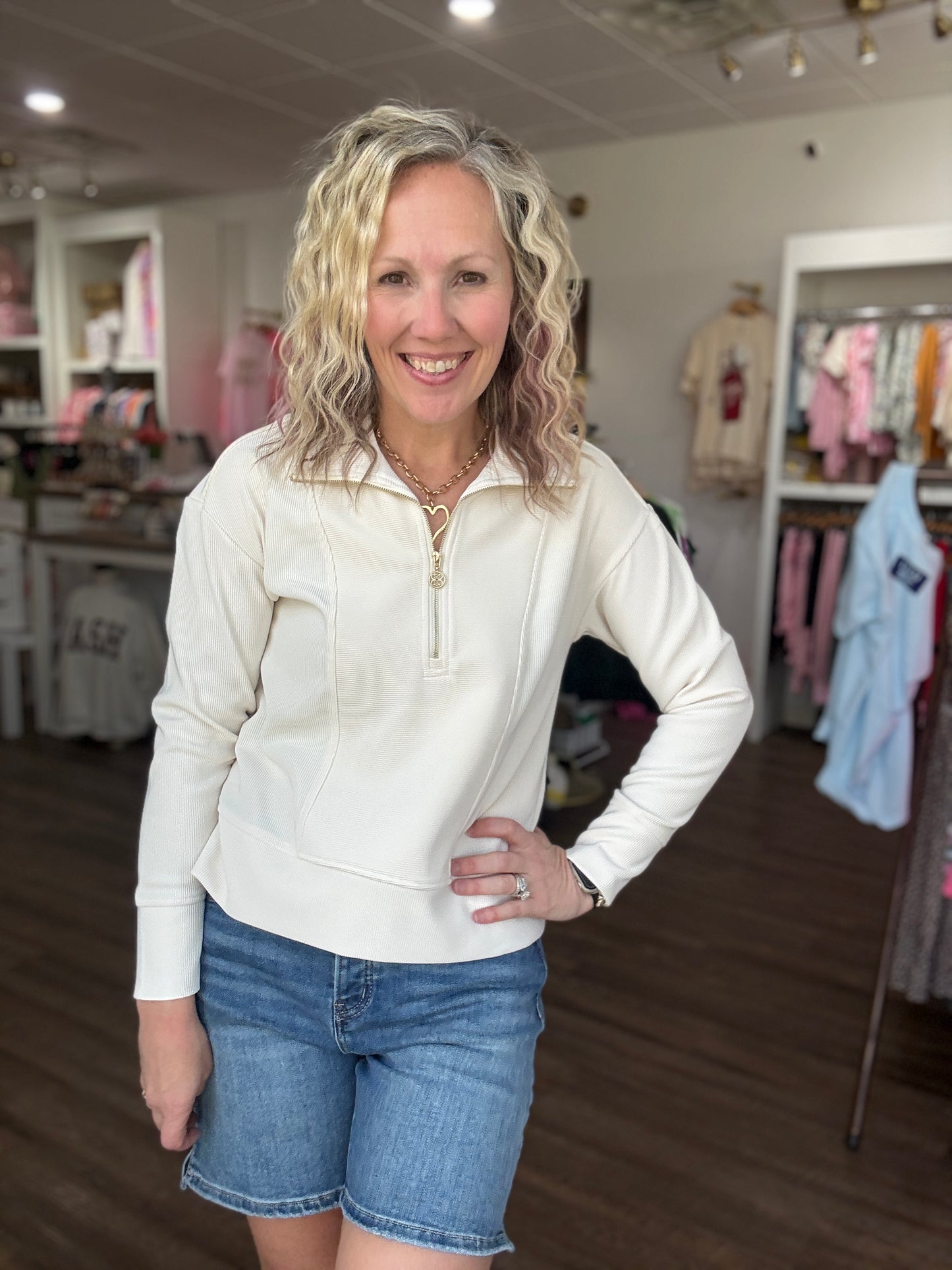 Ophelia Top- Ivory