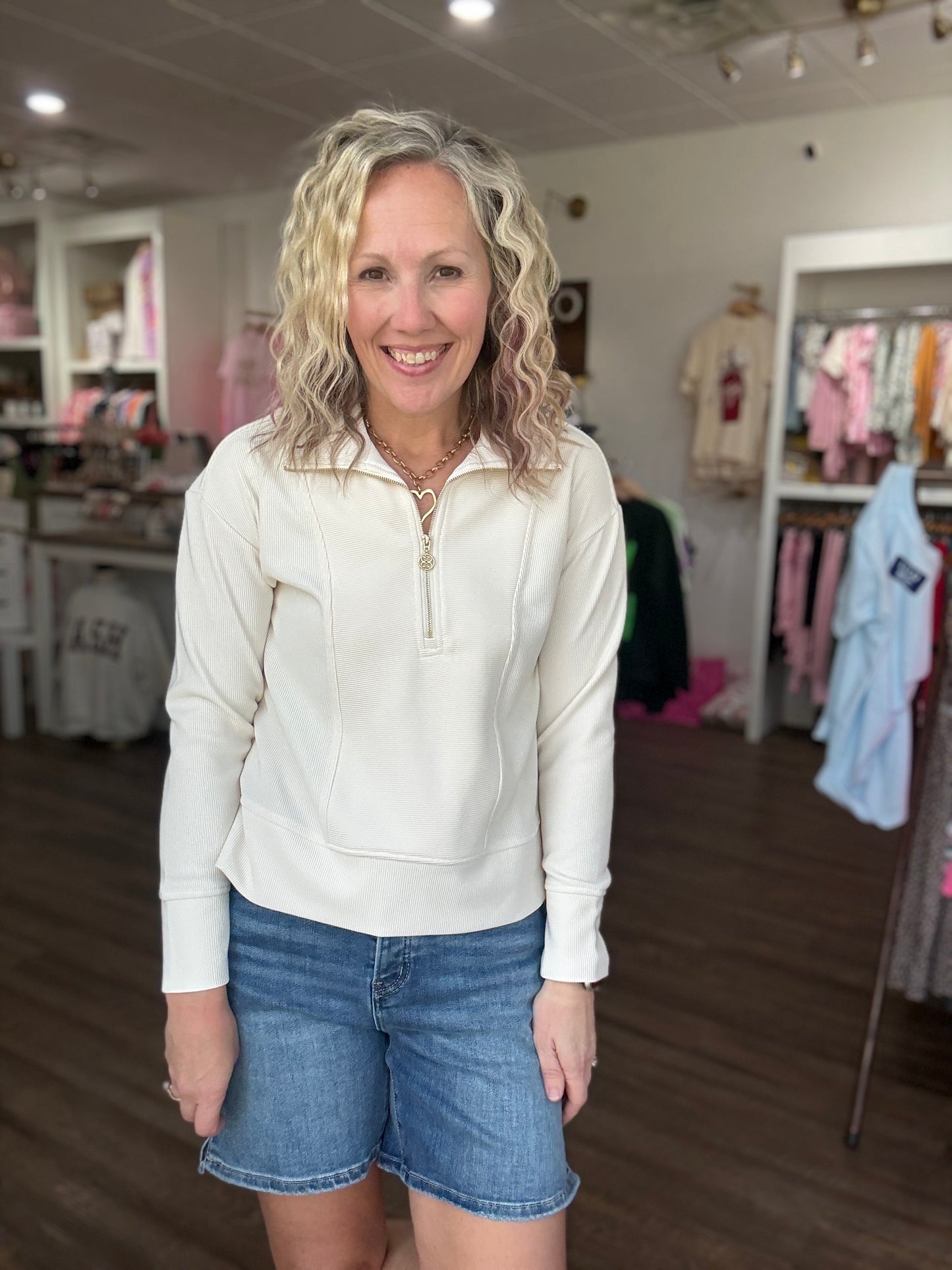 Ophelia Top- Ivory