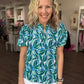 Cool Waters Blue Top