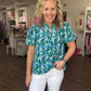 Cool Waters Blue Top