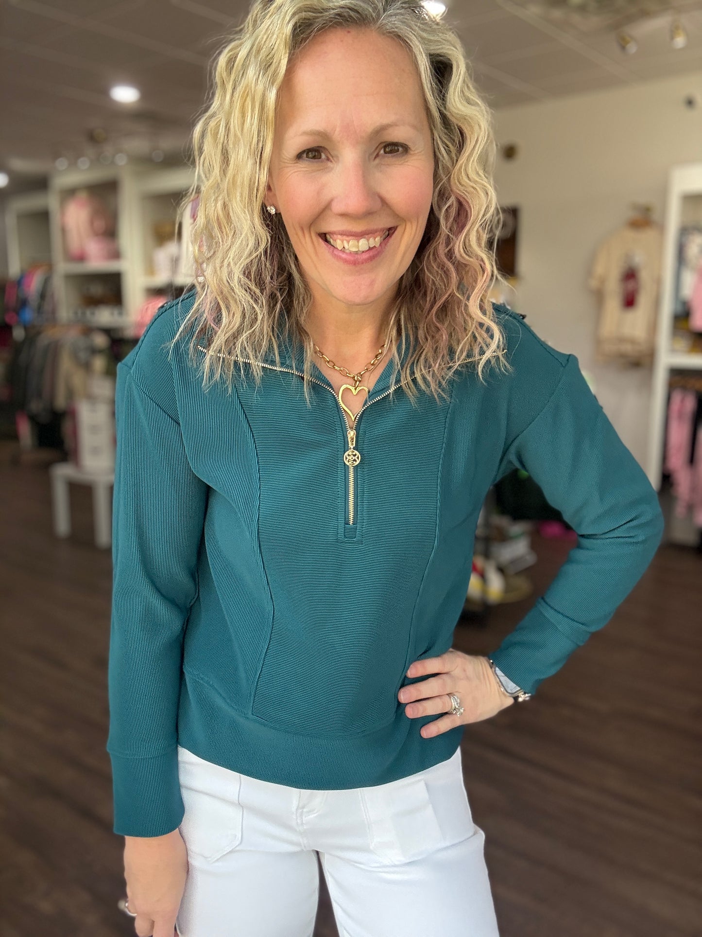 Ophelia Top- Blue