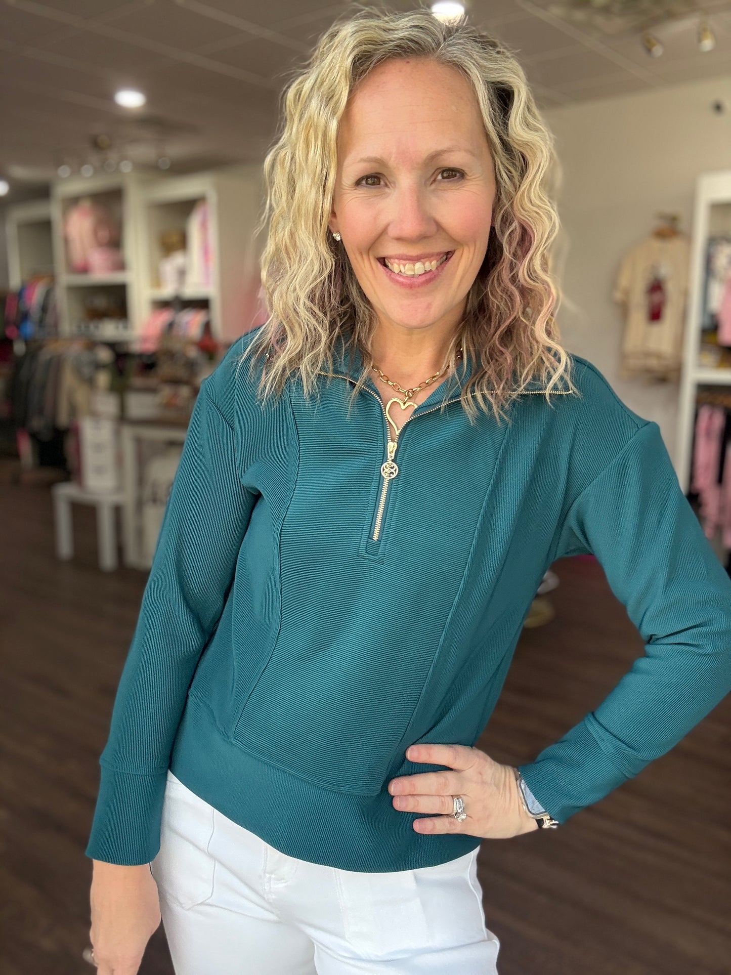 Ophelia Top- Blue
