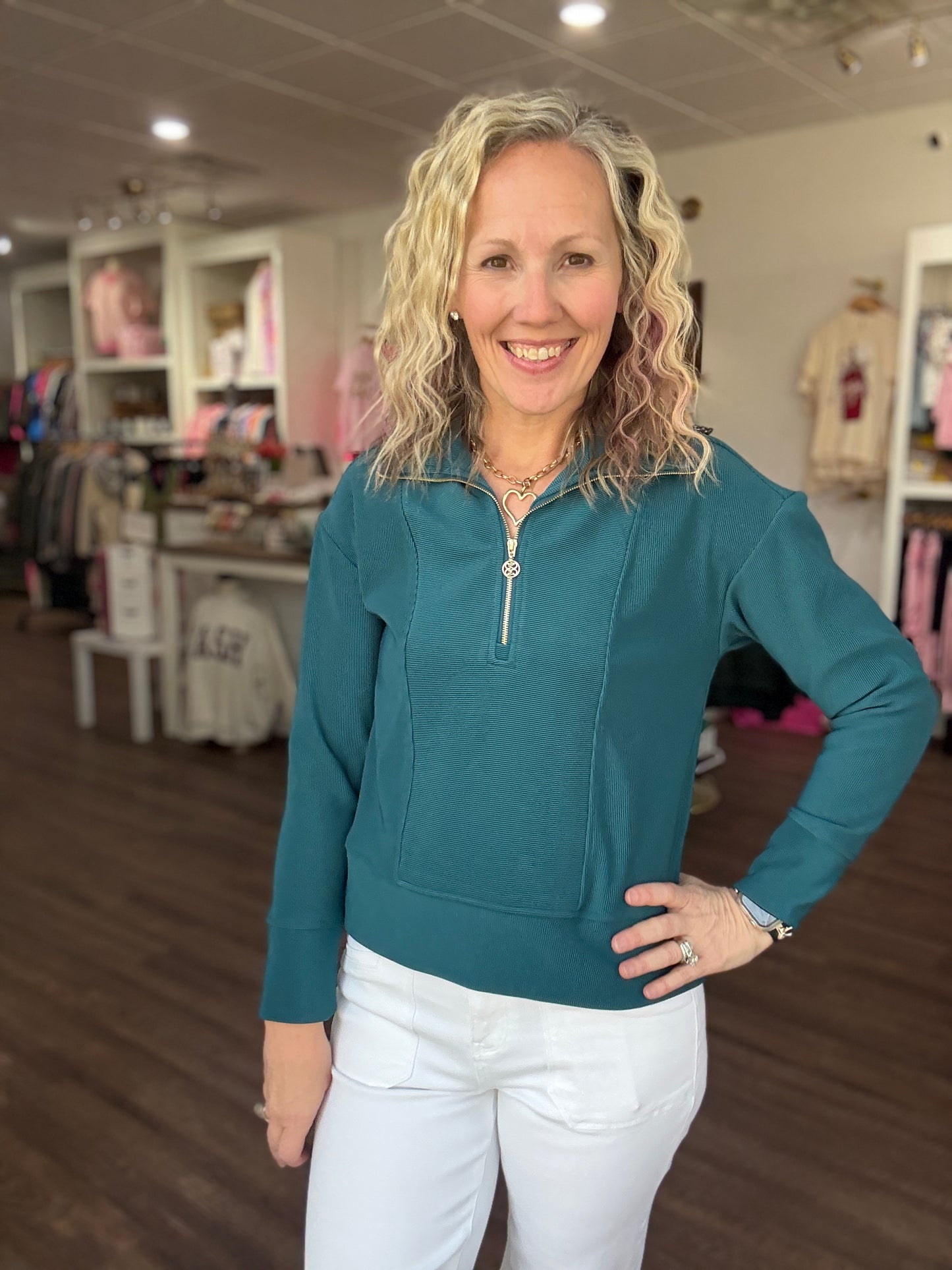Ophelia Top- Blue