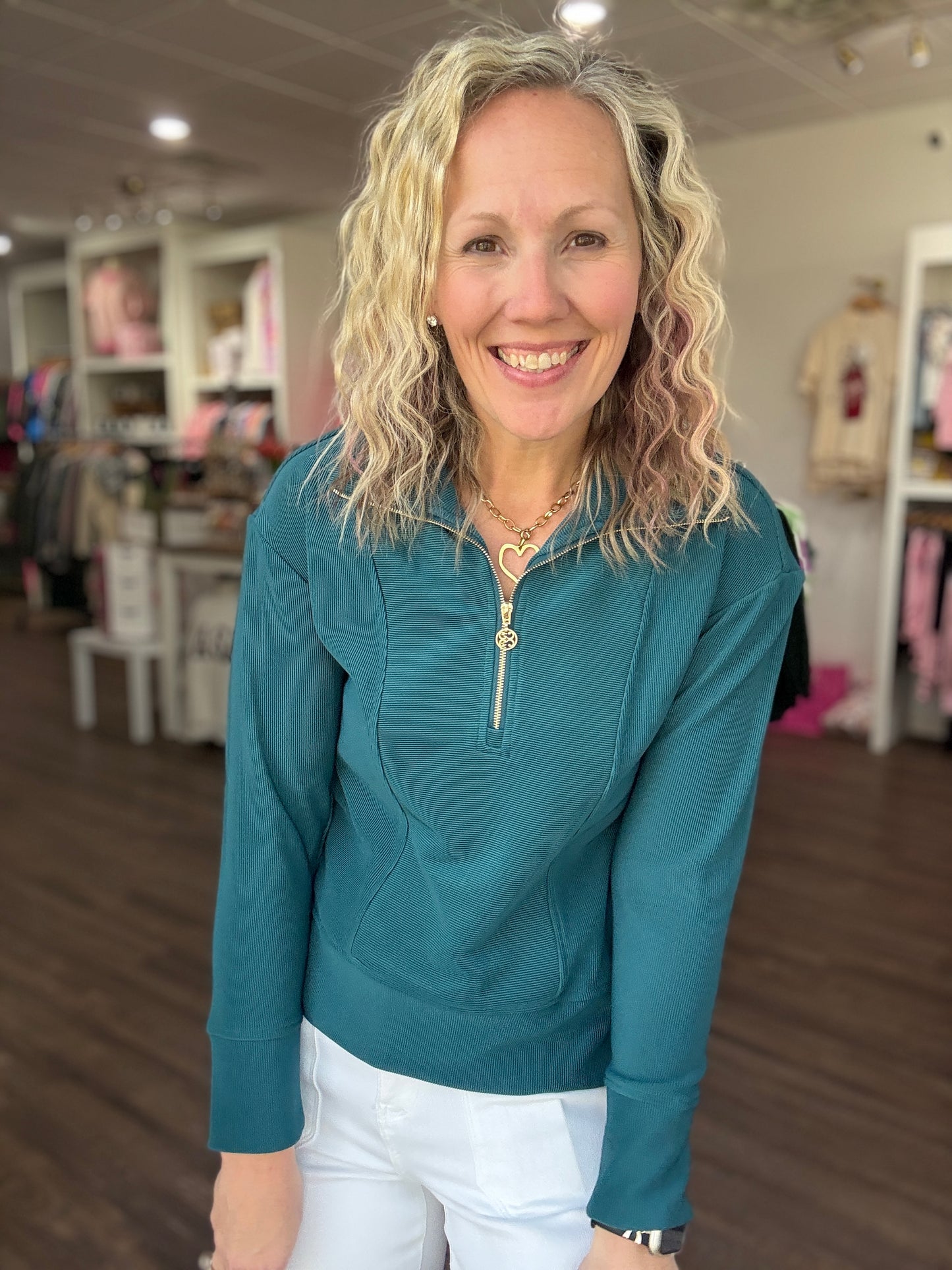 Ophelia Top- Blue