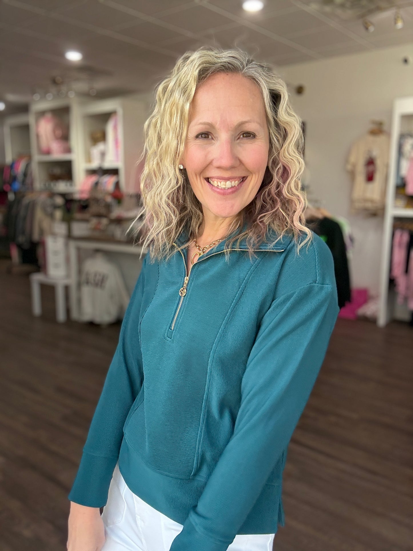 Ophelia Top- Blue