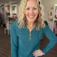 Ophelia Top- Blue