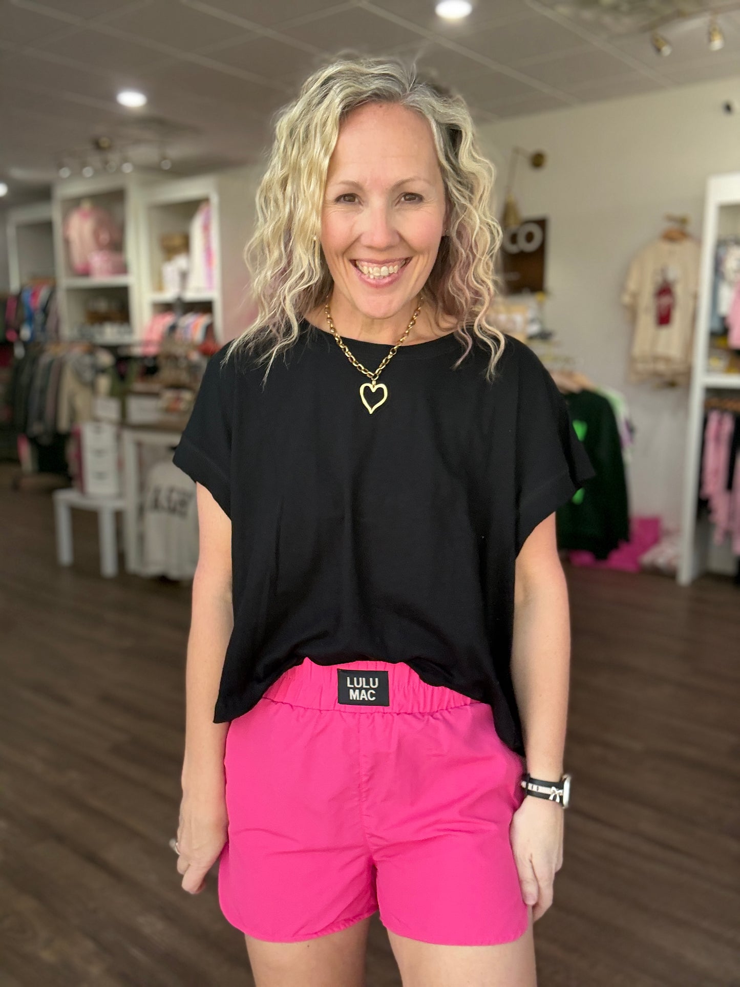 The OG Lulu Short- Hot Pink