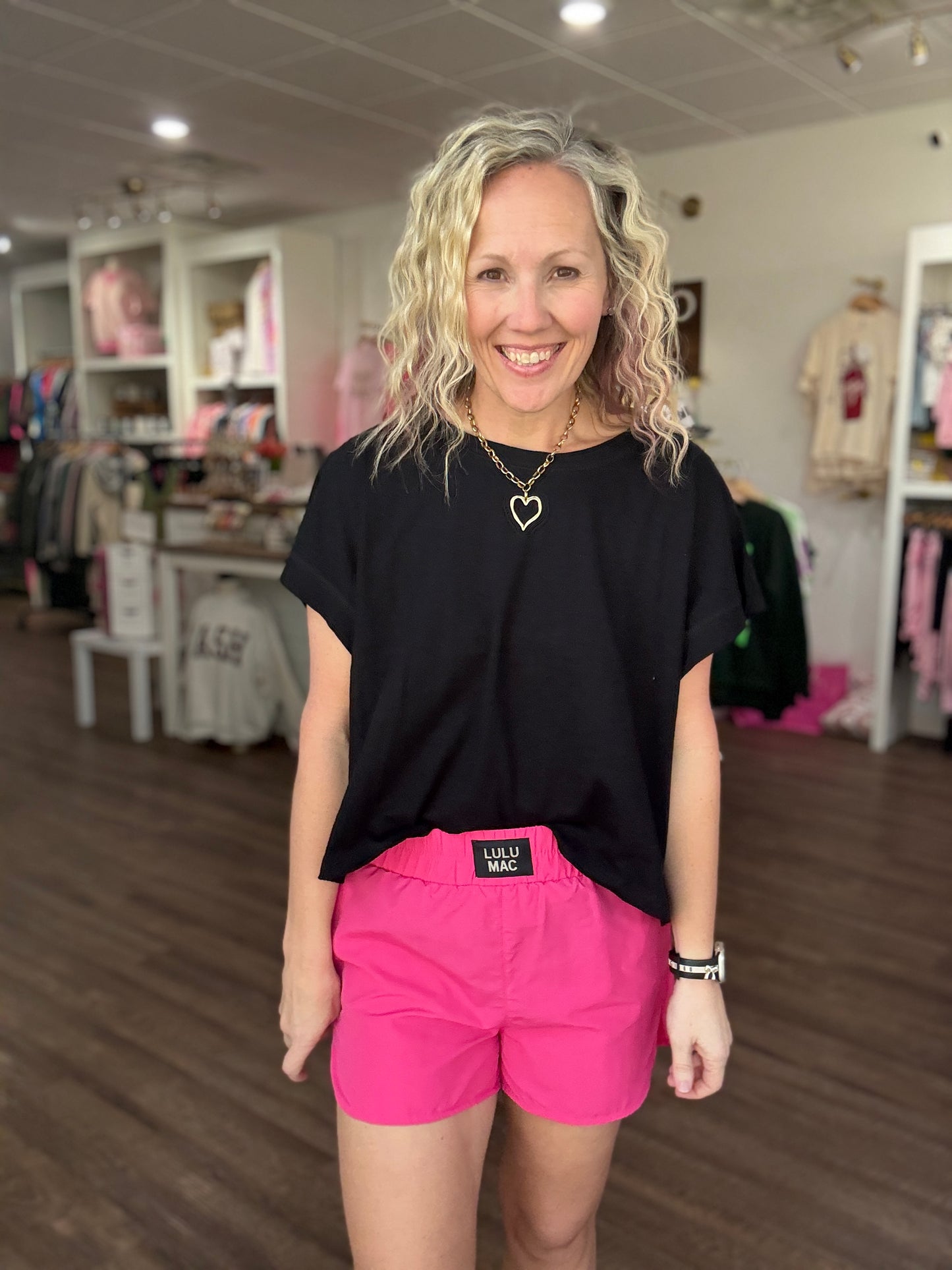 The OG Lulu Short- Hot Pink