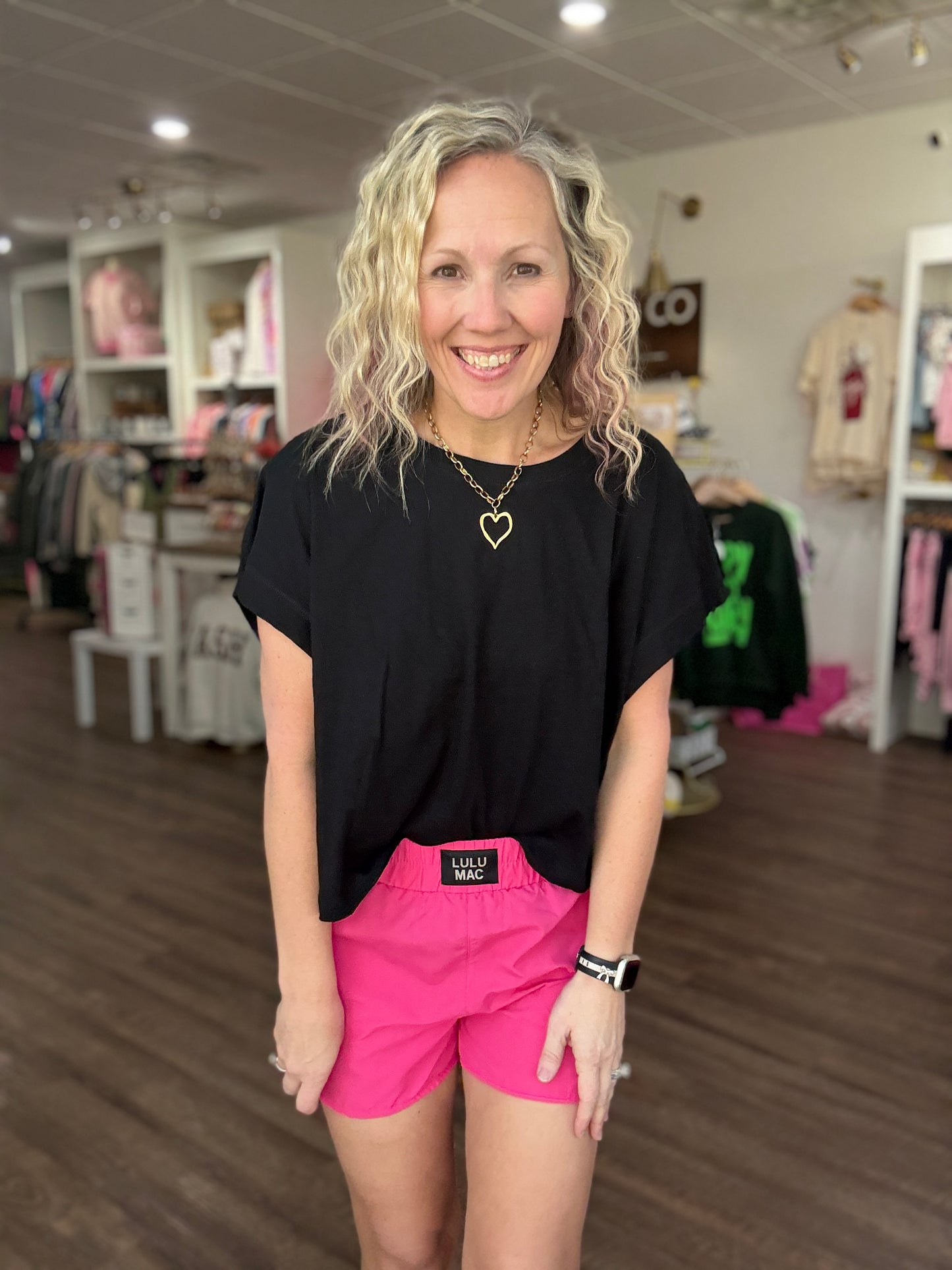 The OG Lulu Short- Hot Pink