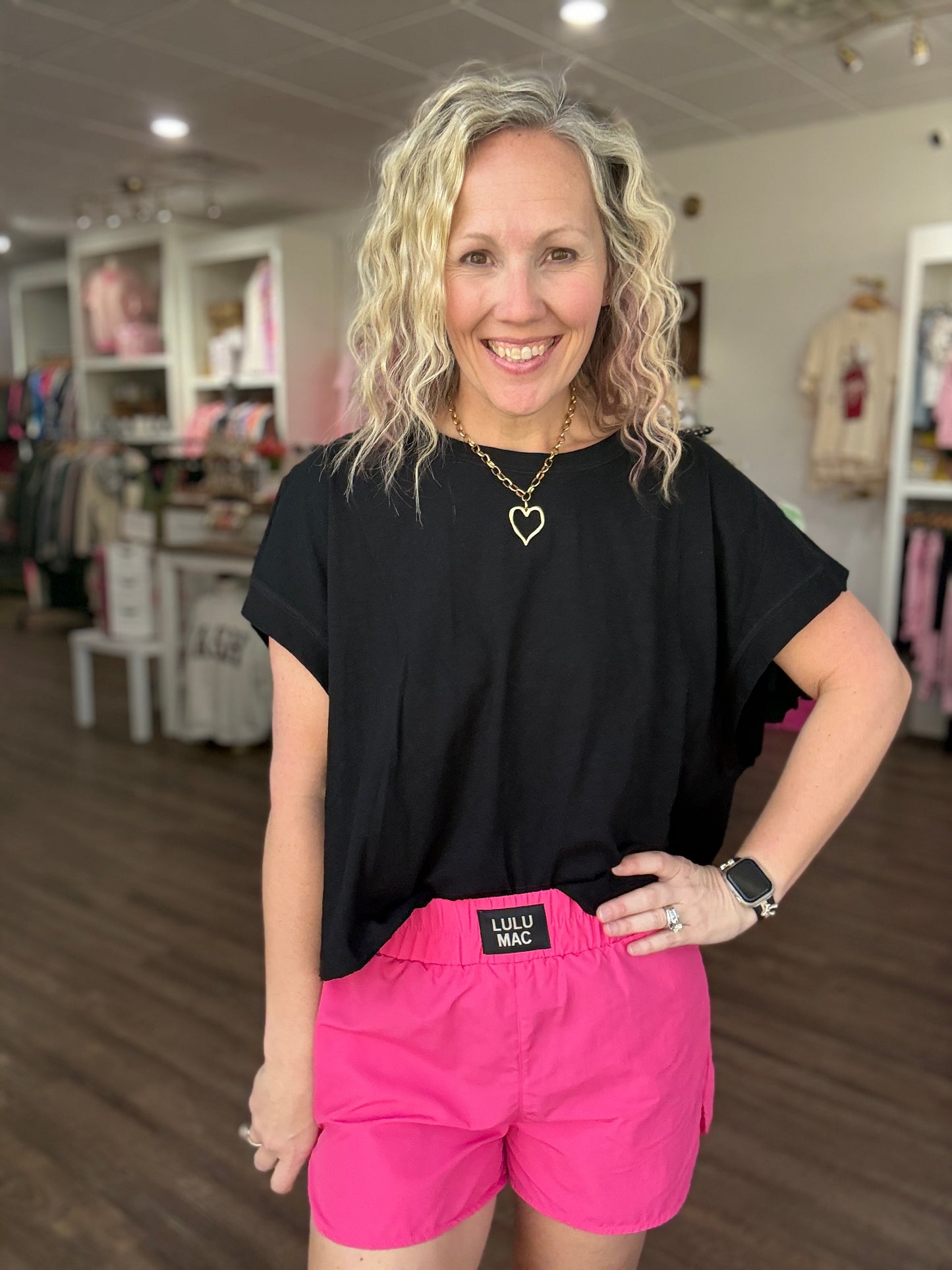 The OG Lulu Short- Hot Pink