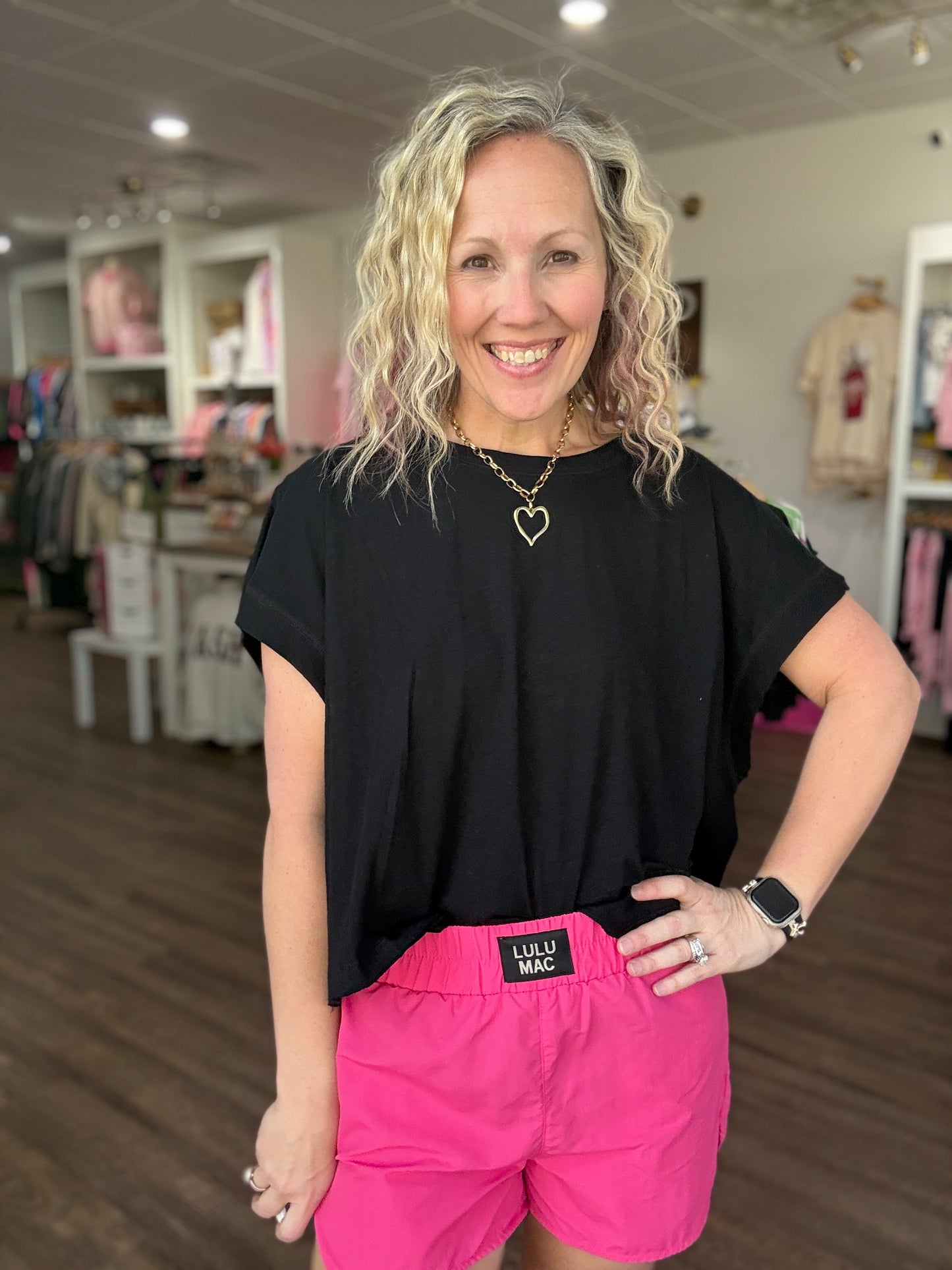 The OG Lulu Short- Hot Pink